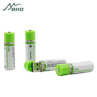 Baterai Aa Isi Ulang Dengan Pengisi Daya USB